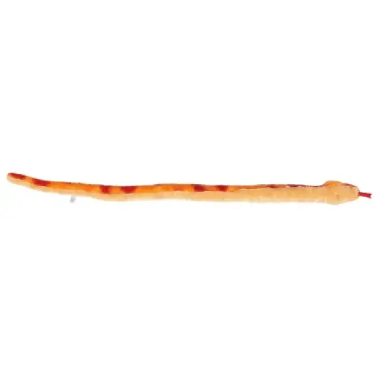 Aurora Snake 50" Corn Snake Orange Stuffed Animal image {3}