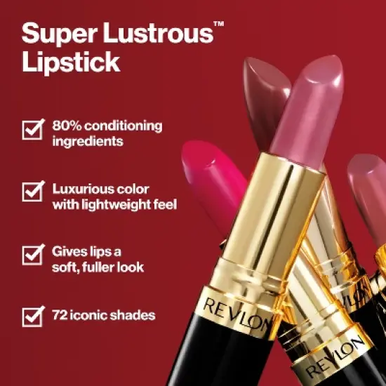 Revlon Super Lustrous Lipstick - 0.15oz image {2}