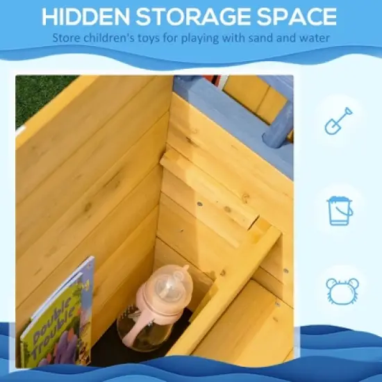 Dexmalle Wooden Kids Pirate Sandbox image {3}