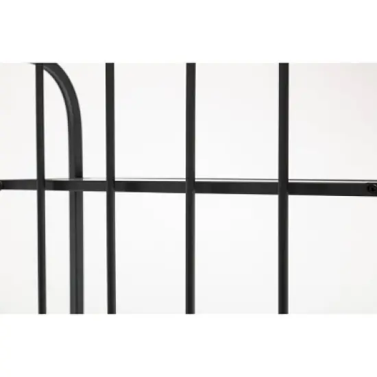 Praha Bakers Rack Black - Boraam image {5}