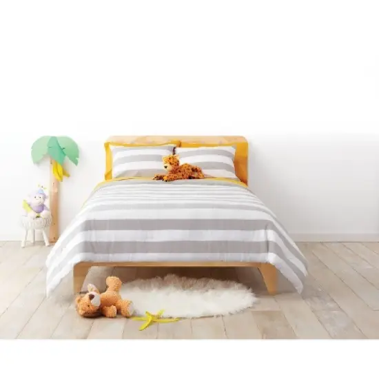 Rugby Striped Kids' Comforter Set - Pillowfort&trade; image {8}