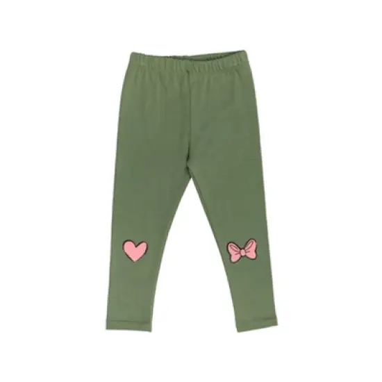 Disney Minnie Mouse Mickey Mouse T-Shirt and Leggings Outfit Set Infant to Big Kid image {2}