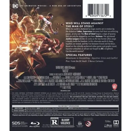 Injustice (Blu-ray + Digital) image {2}