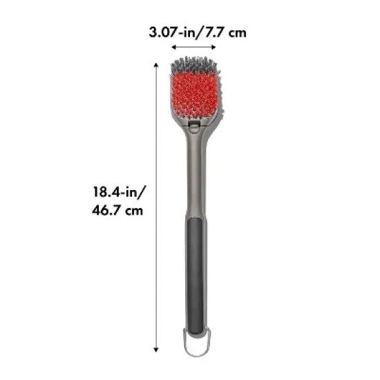 OXO Nylon Grill Brush For Cold Cleaning image {1}
