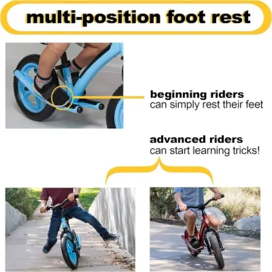 Mobo Explorer X 14" Kids' Balance Bike - Blue image {3}