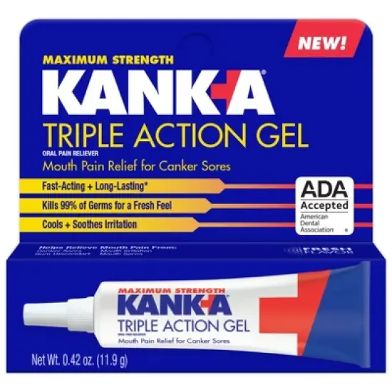 Kanka Triple Action Mouth Gel - 0.42oz image {10}