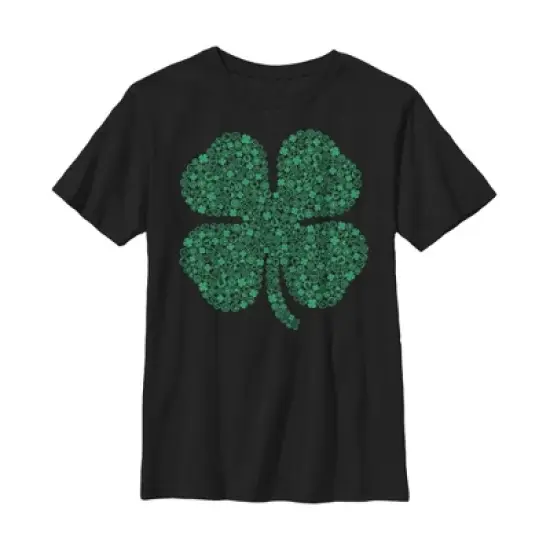 Boy's Marvel St. Patrick's Day Hero Icon Clover T-Shirt image {3}