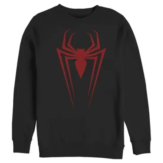 Men's Marvel Spider-Man Icon Badge Sweatshirt image {2}