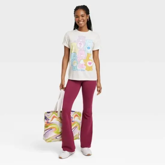 Women's Care Bears Short Sleeve Graphic T-Shirt - Off-White image {2}