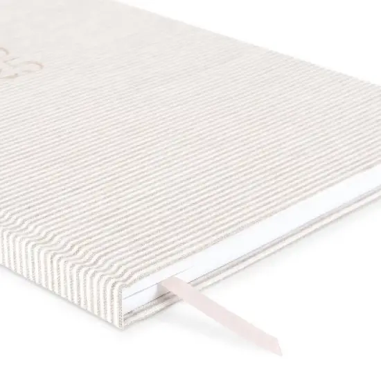 Sugar Paper Essentials 2025 Weekly/Monthly Planner 10.125"x8.125" Flax Stripe: Non-Toxic, Acid-Free, Adult Stationery image {4}