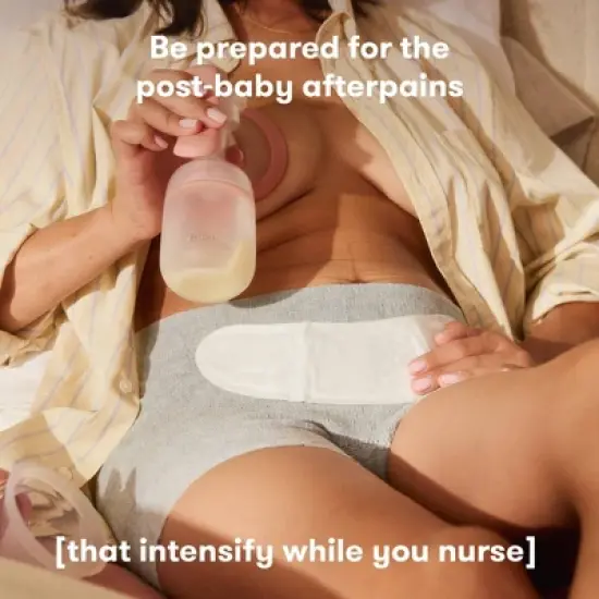 Frida Mom Heat Relief Patches - Postpartum Uterine Cramping Pain Relief - 6pk image {2}