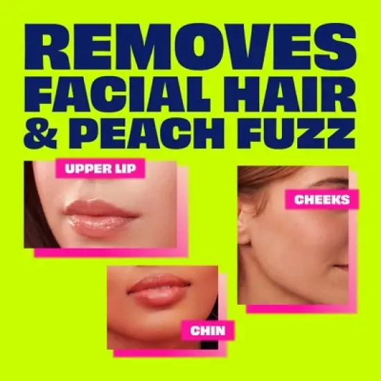 Nair Moisturizing Facial Hair Removal Cream with Sweet Almond Oil - 2.0oz image {3}