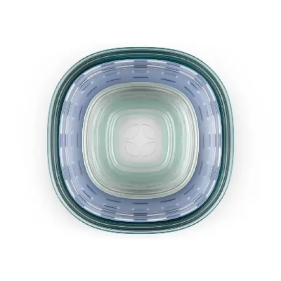 Ello 10pc Mixed Glass Rounds Food Storage Container Set image {3}