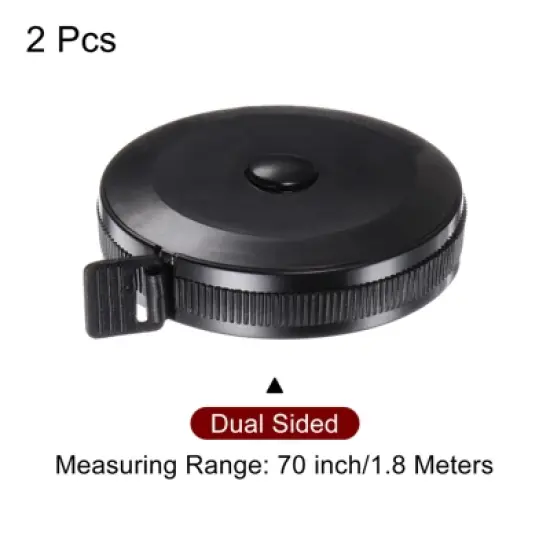 Unique Bargains Flexible Durable Dual-sided Rulers and Measuring Tools 2 Pcs image {2}