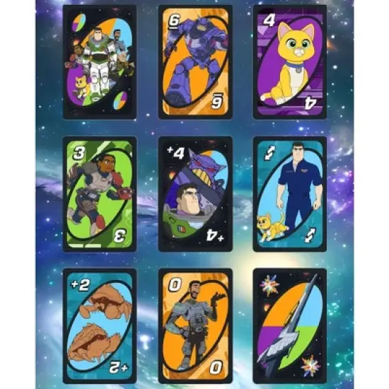 Mattel Card Games - Classic Game of UNO - Buzz Lightyear Family Game Night image {5}