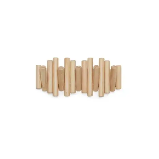 Umbra Picket 5 Hooks Natural Finish image {3}