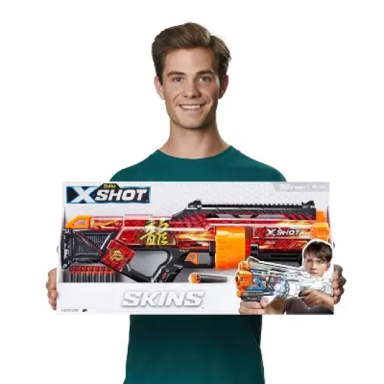 X-Shot SKINS Last Stand Dart Blaster - Dragon by ZURU image {4}