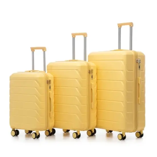 Dexmalle  ABS Spinner Wheel Luggage With Combination Lock image {16}