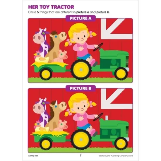 School Zone Activity Fun! Write & Reuse Workbook - (Paperback) image {3}
