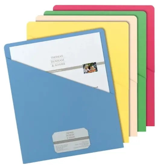 Smead Organized Up Slash Jacket, Letter Size, 25 per Pack image {3}