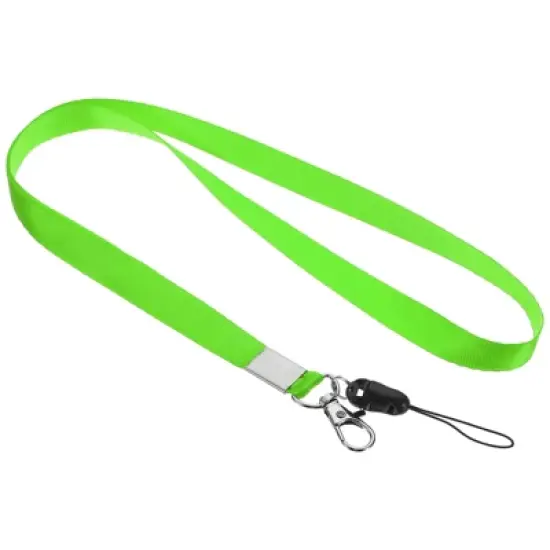 Unique Bargains Polyester Wear-resistant Lightweight ID Card Neck Lanyards with Hooks 10 Pcs image {4}