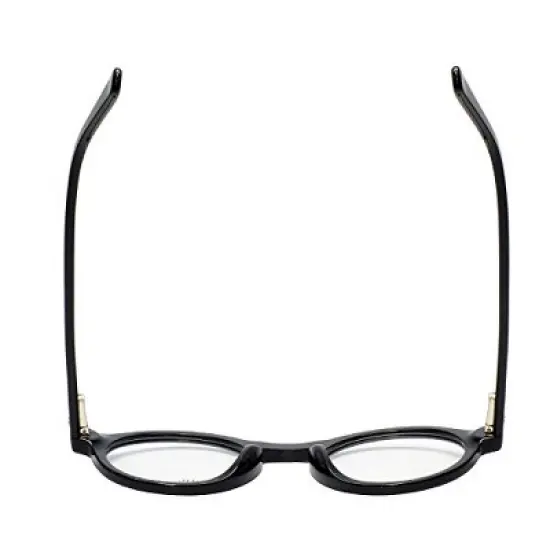 Ernest Hemingway Round/Oval Blue Light Block Reading Glasses H4616 Black 47mm image {6}