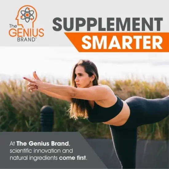 Genius Mindfulness &ndash; Calming Nootropic with Ashwagandha, Blueberry & NeuroFactor &ndash; Supports Memory, Focus & Energy &ndash; 30 Capsules image {5}