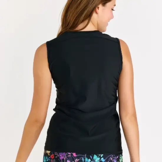 Calypsa - Women's Loose Fit Maya Swim Top image {2}