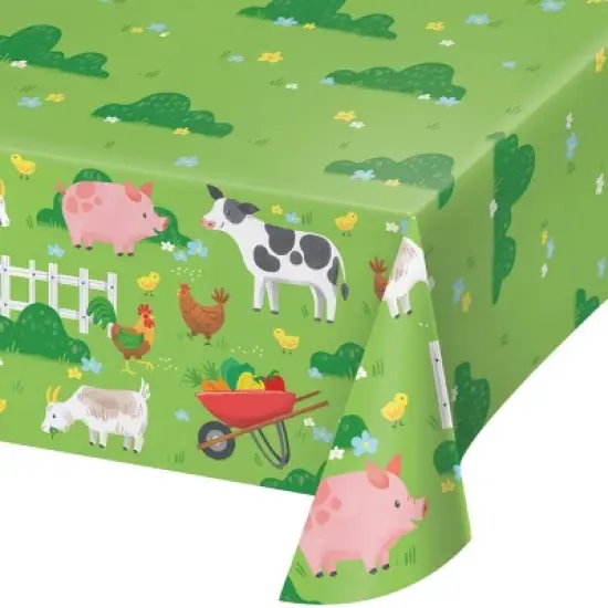 Creative Converting Farm Animals Party Deluxe Tableware and Decorations Kit 27ct image {4}