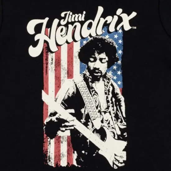 Jimi Hendrix 3 Pack Cuddly Short Sleeve Bodysuits Black/Yellow  image {5}