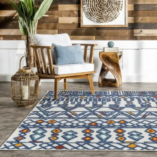 nuLOOM Pennie Moroccan Transitional Indoor/Outdoor Area Rug image {7}