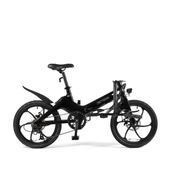 Jetson J8 20" Step Over Electric Bike - Black image {4}