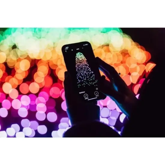 Twinkly - Smart Light 400 RGB LED Light String and 60 Dots (Gen 2) - Multi image {4}