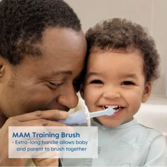 MAM Learn to Brush Toothbrush Extra Soft - 2pk image {5}