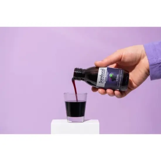 Sambucol Black Elderberry Vegan Immune Support Syrup - 4 fl oz image {5}