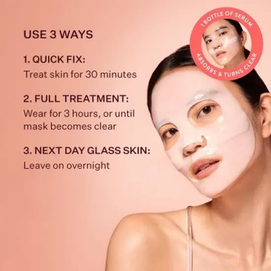 Peach & Lily Glass Skin Ginseng Collagen Mask Set - 7ct - Ulta Beauty image {2}