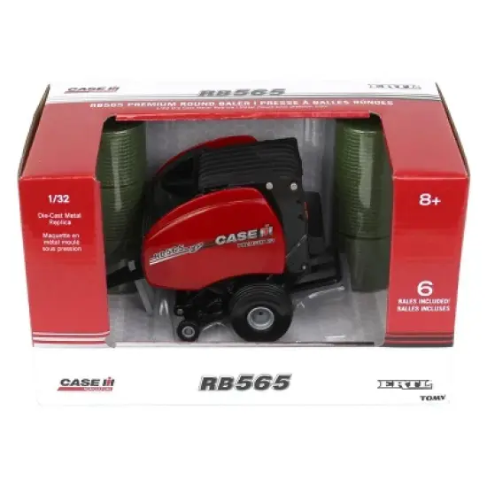 ERTL 1/32 Case IH RB565 Premium HD Round Baler 44280 image {6}
