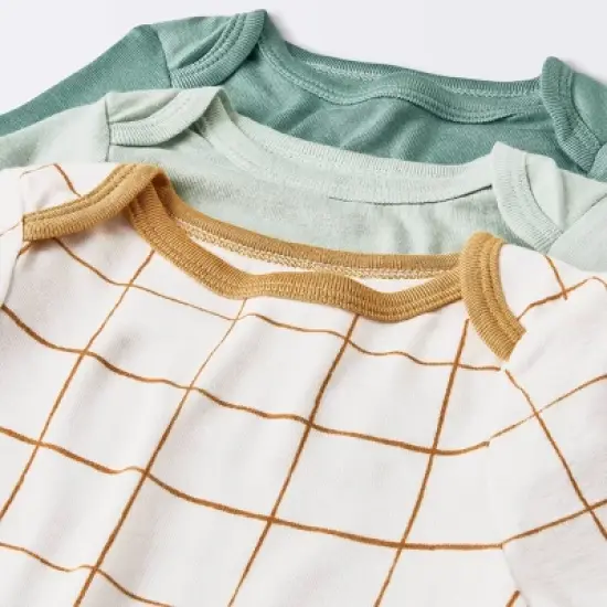 Baby 3pk Modal Bodysuit - Cloud Island&trade; Mint Green image {2}