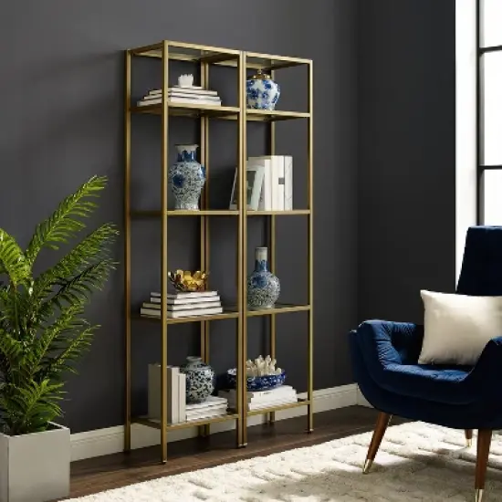73" Aimee Narrow Etagere - Crosley image {7}