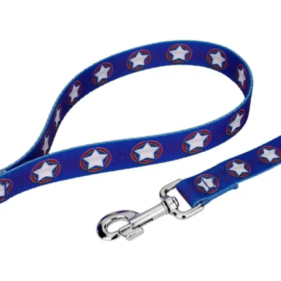 Country Brook Petz Premium American Stars Dog Collar and Leash image {5}