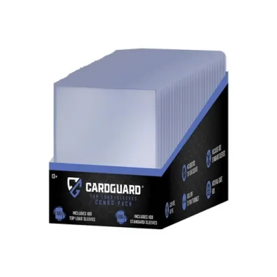 Cardguard Top Load + Sleeves Combo Pack image {3}