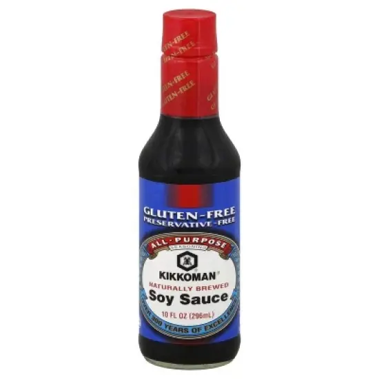 Kikkoman Soy Sauce Gluten Free, 10 oz (Pack of 2) image {5}