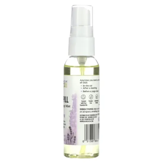 Aura Cacia Calming Chill Pill Aromatherapy Mist - 2 fz image {3}