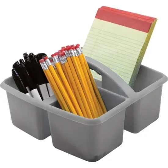 Teacher Created Resources&reg; Gray Plastic Storage Caddy, Pack of 6 image {2}