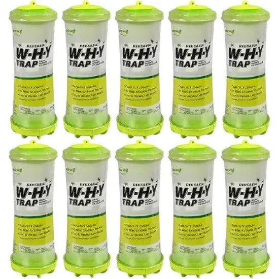 Rescue WHYTR WHY Trap For Wasps/Hornets/Yellow Jackets (10 TRAPS) image {7}