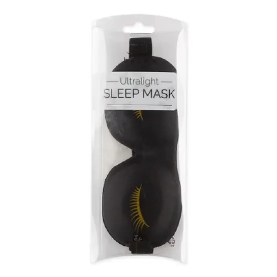 Bucky Chevron Sleep Mask - Gray image {4}