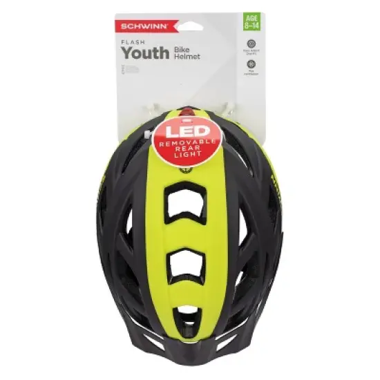 Schwinn Flash Boys' Youth Helmet - Neon image {1}