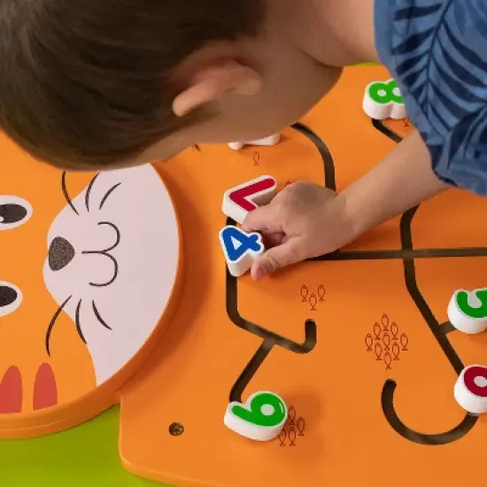 Learning Advantage&reg; Cat Activity Wall Panel - 18m+ - Toddler Activity Center image {2}