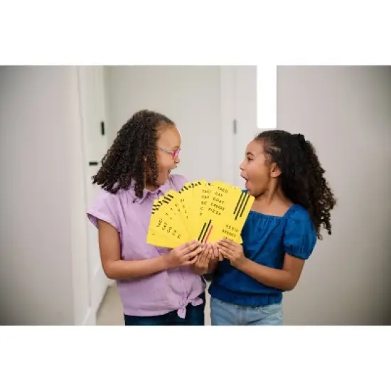 Dolphin Hat Games Taco Cat Goat Cheese Pizza Ridiculously Large: 2-8 Players Card Game, Creative Thinking Fun image {6}