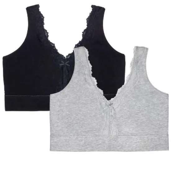 Fruit of the Loom Women's Smoothing Back Full Coverage Wireless Bralette image {10}